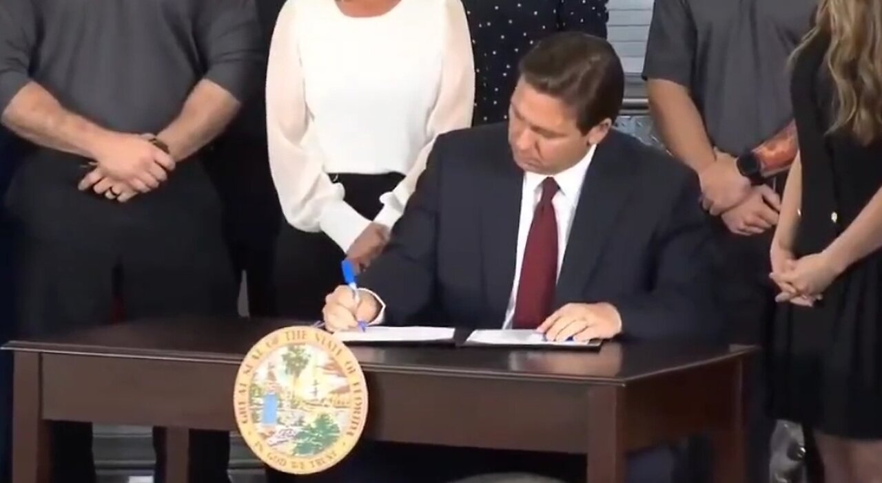 Gov DeSantis Signs Bill Ending Corporate Kingdom of Walt Disney World