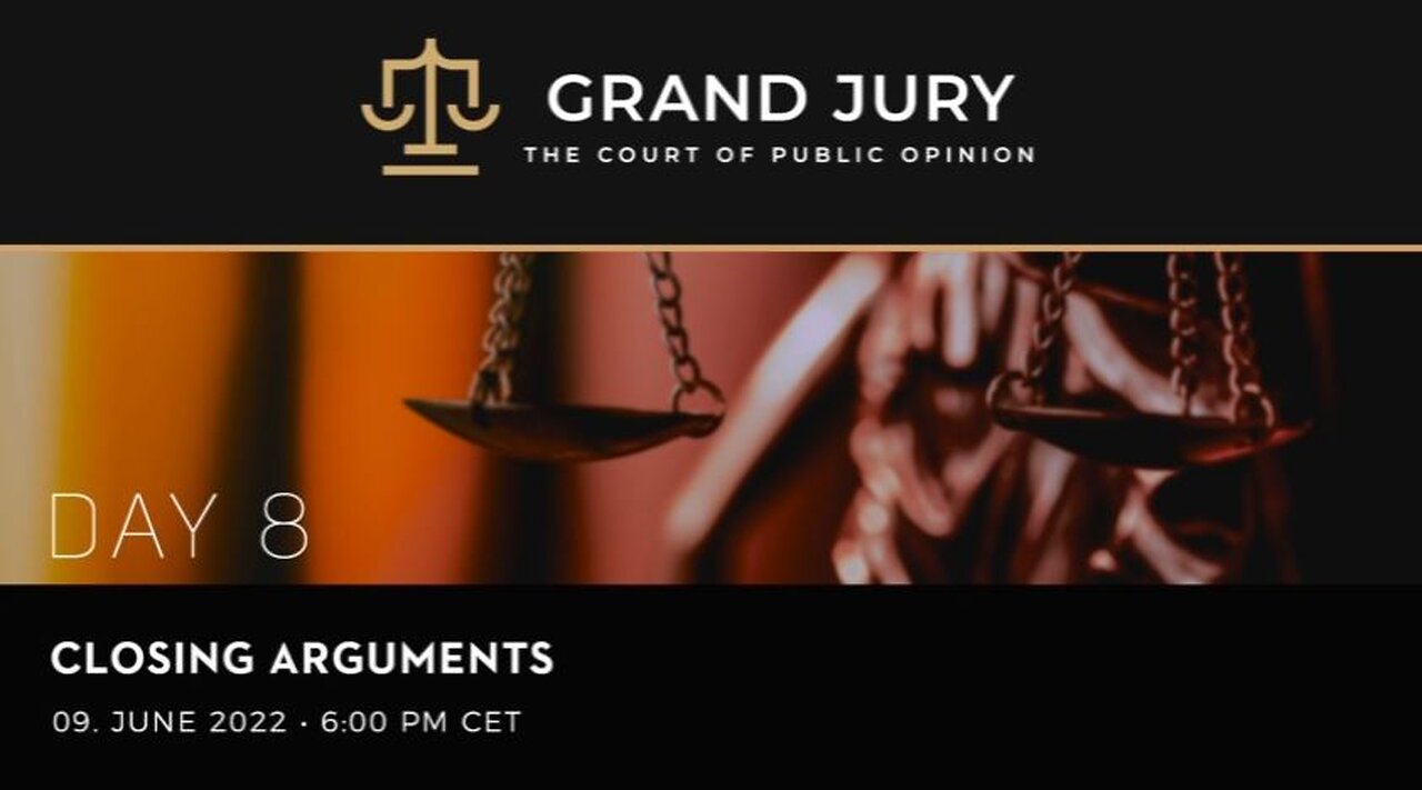 Grand Jury, Corona Investigative Committee, Day 8 Wrap up