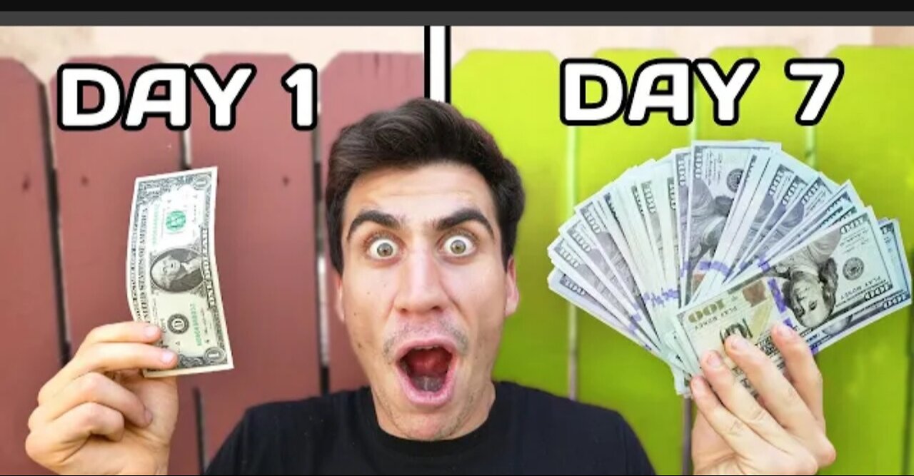 I Turned $1 Into $100,000 In 7 Days