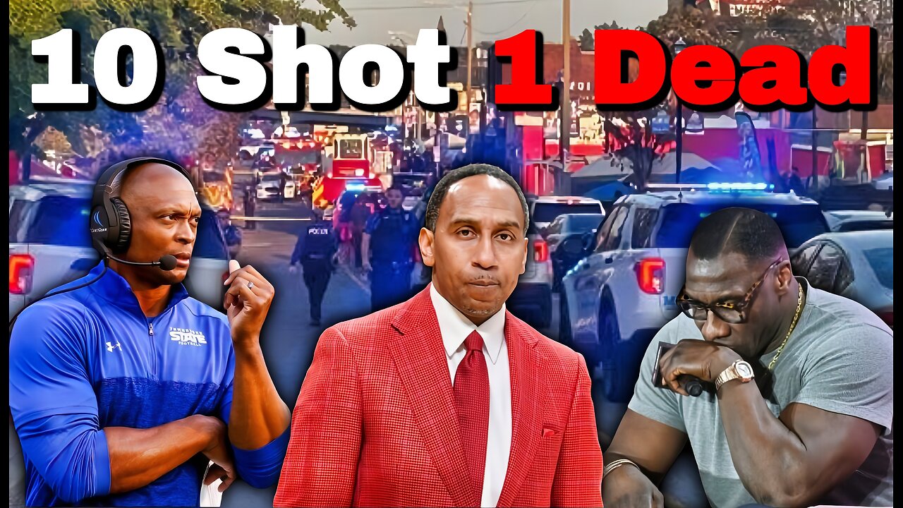 Stephen A & Shannon Sharpe dodge Mass Shooting at HBCU TSU Homecoming.