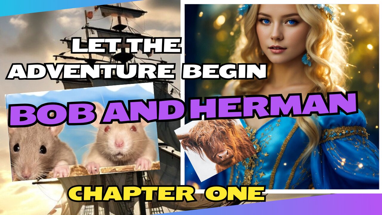 BOB AND HERMAN. CHAPTER1. LET THE ADVENTURE BEGIN.