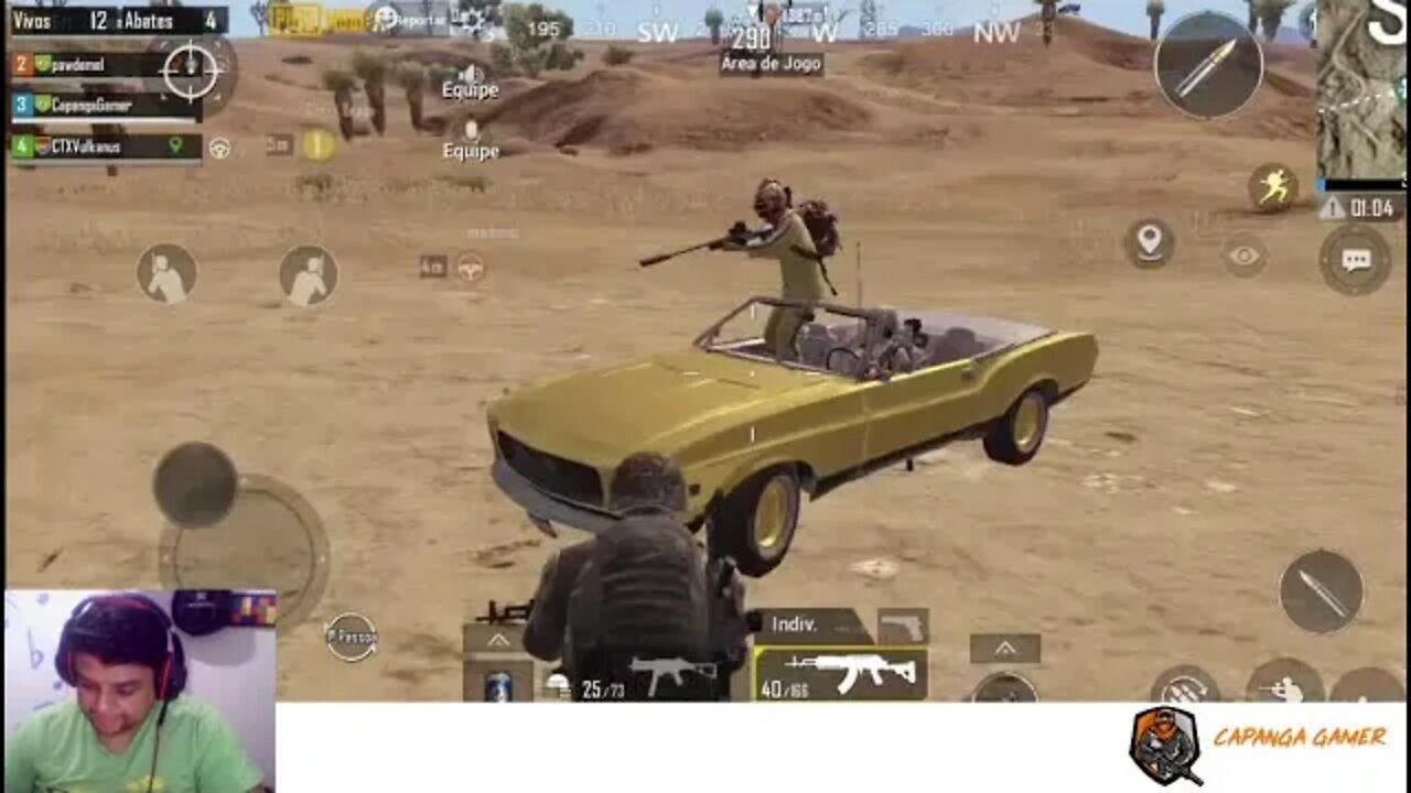 Resumo da Live PUBG Mobile