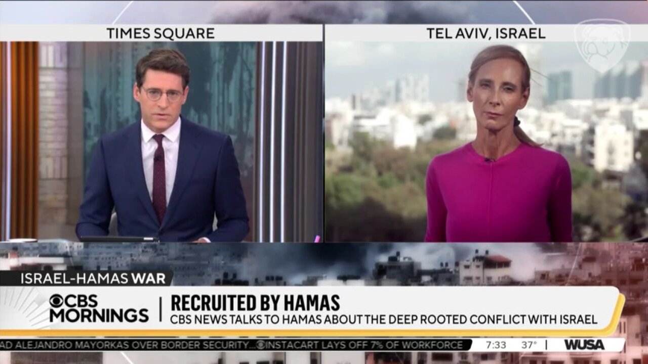 CBS' Debora Patta Pals Around With Hamas Recruiter, Tells Jews To Leave Land