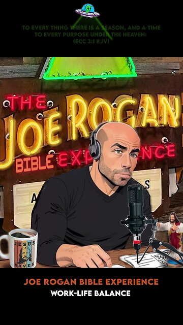 How to Balance Work & Life? THE JOE ROGAN BIBLE EXPERIENCE #jre #family #peace #faith #god #verse