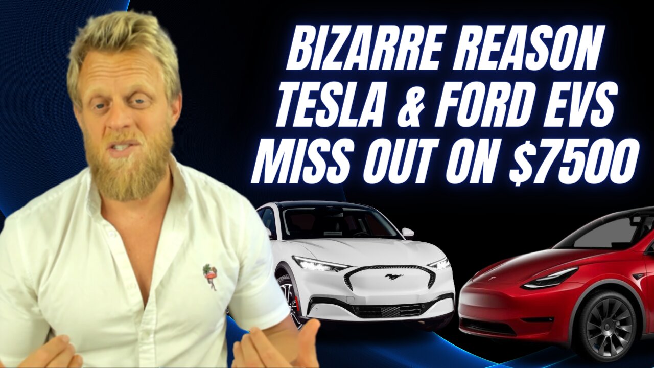 Tesla & Ford EV's punished by the US Government for being too light