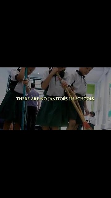 Japanese EDUCATION SYSTEM teaches proper behaviour and respect, teamwork, preserving environ, etc.