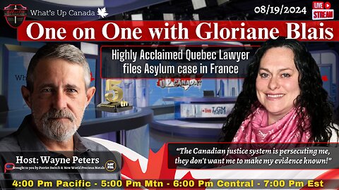 One on One with Gloriane Blais