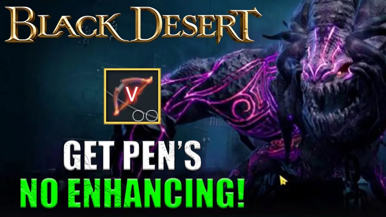 BDO Guaranteed PEN Boss Gear Guide