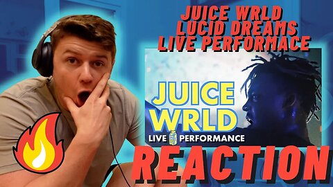 Juice Wrld - Lucid Dreams (Live Performance) ((IRISH REACTION!!))