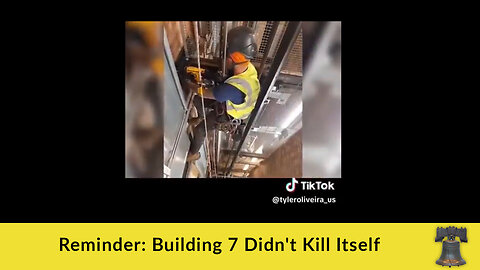 Reminder: Building 7 Didn't Kill Itself