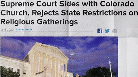 US Supreme Court Rejects Restrictions on Religious Gatherings | The Situation Room (20.12.2020)