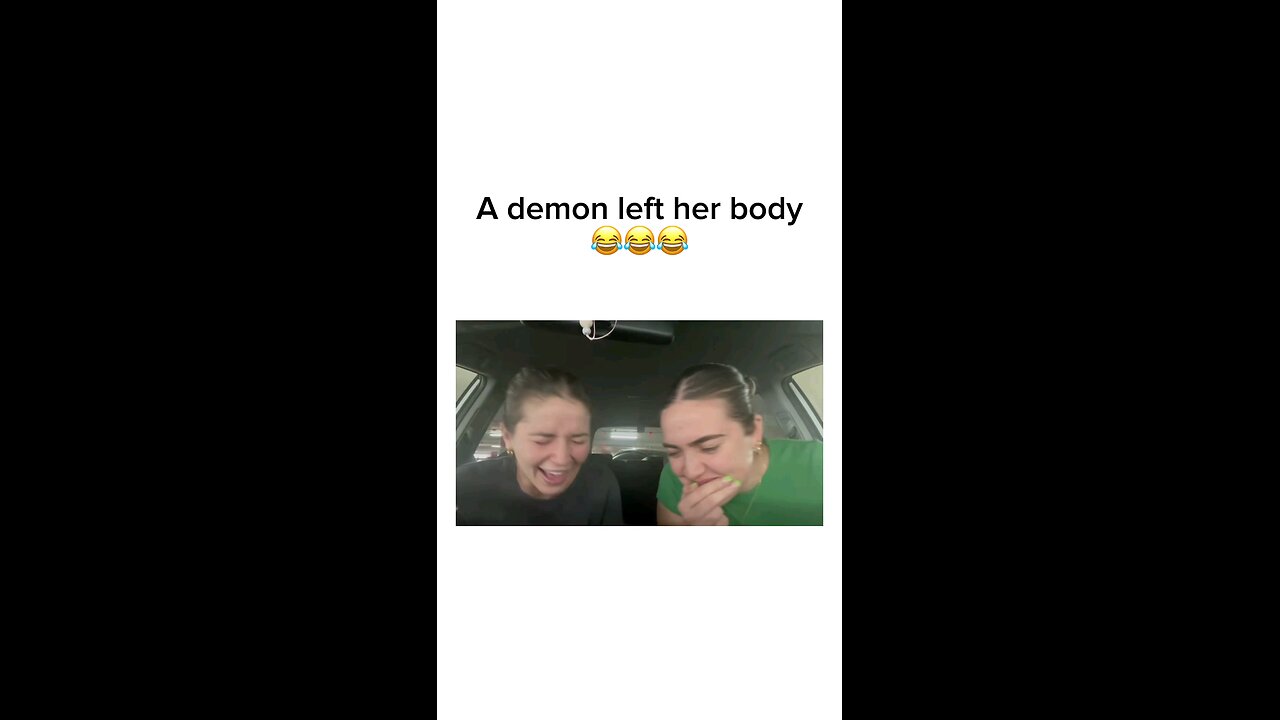 A Demon Left Her Body 😄