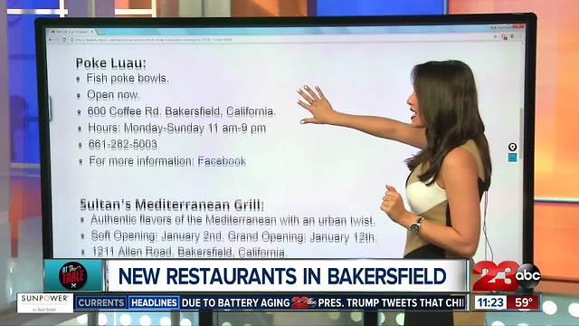 New Restaurants Opening in Bakersfield