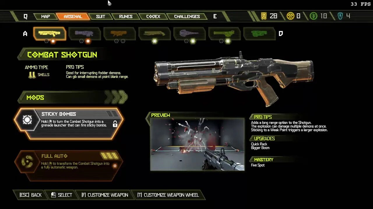 Doom Eternal - Only Auto-Shotgun and Microwave Beam Allowed! (Continued)