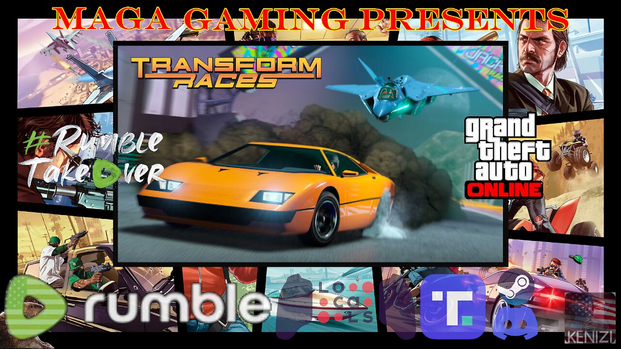 Official Rockstar GTAO Newswire, then GTAO - Transform Races Week: Friday