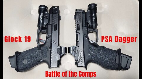 COMP'd🔥🔥🔥: Glock 19 Gen 5 vs PSA Dagger Compact #viralvideo #trending #pewpew @Styxx2018