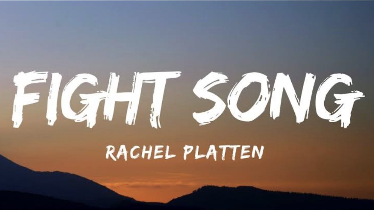 Rachel platten- Fight song lyrics (remix)