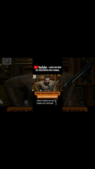 IGOR 3K URSÃO MOSTRANDO TODA SUA S3NSUALIDADE (vídeo completo no canal) #shorts