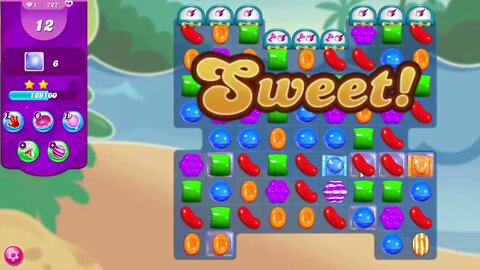 Candy Crush Saga Level 727