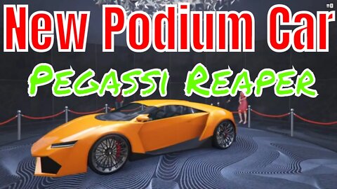 Grand Theft Auto V Podium Car 04/30/2020 Pegassi Reaper (Lamborghini Hurricane)