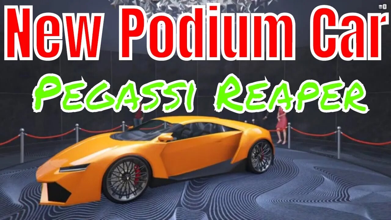 Grand Theft Auto V Podium Car 04/30/2020 Pegassi Reaper (Lamborghini Hurricane)