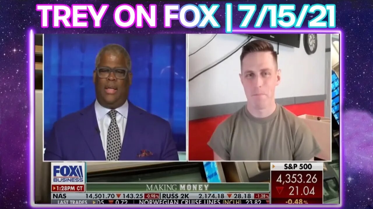 [Live Full Interview] Trey Collins on Charles Payne, Making Money | I didn't hear no bell. 7/15/21