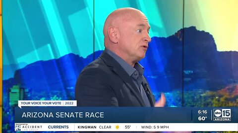 Mark Kelly talks with ABC15 Mornings ahead of election