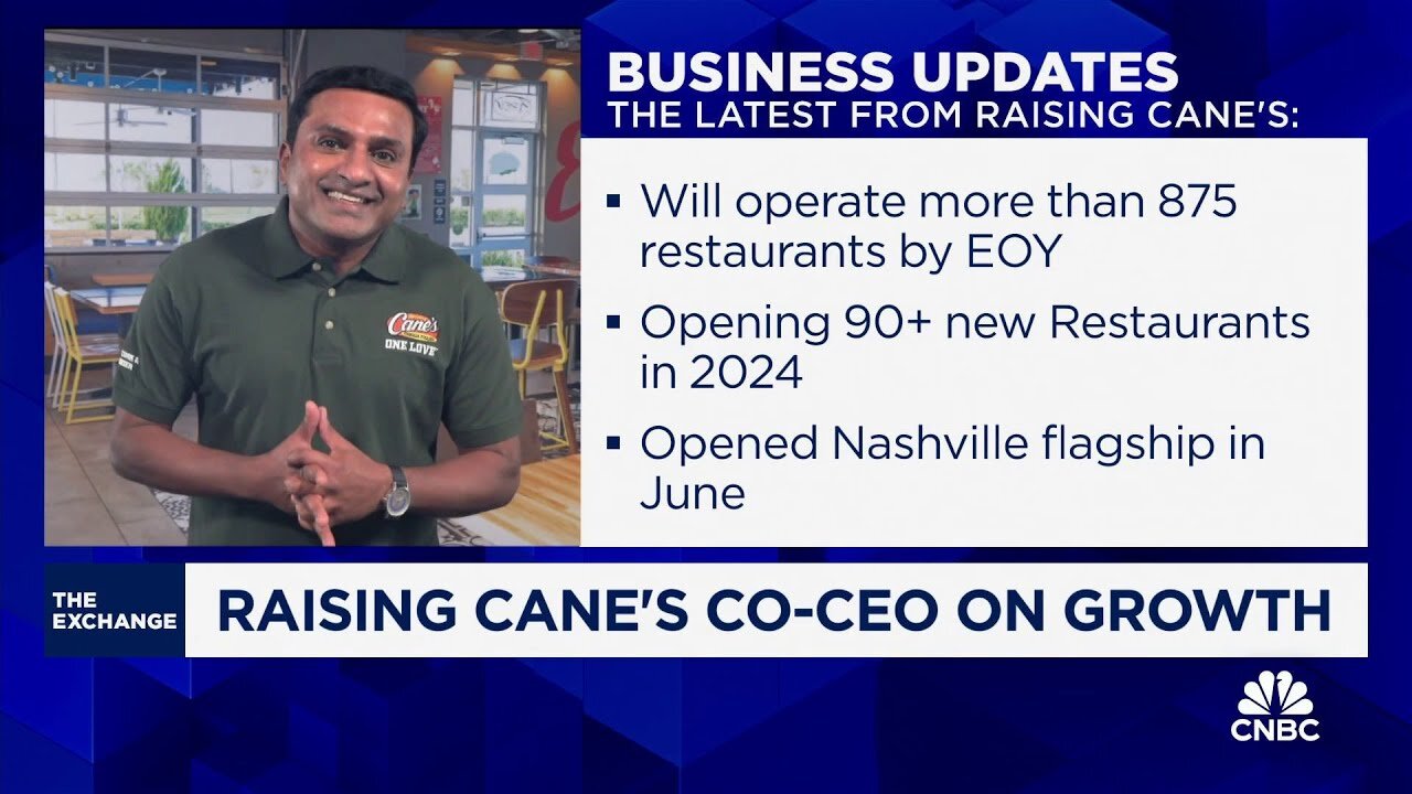 Raising Cane's sees 18% bump in same-store sales in 2024