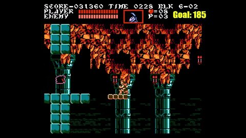 Castlevania 3(Japan) NES: Underground Catacombs Perfect Speed Run