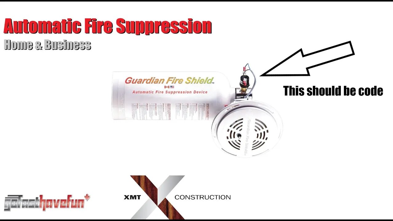 Automatic Fire Suppression system (Guardian Fire Shield) | AnthonyJ350