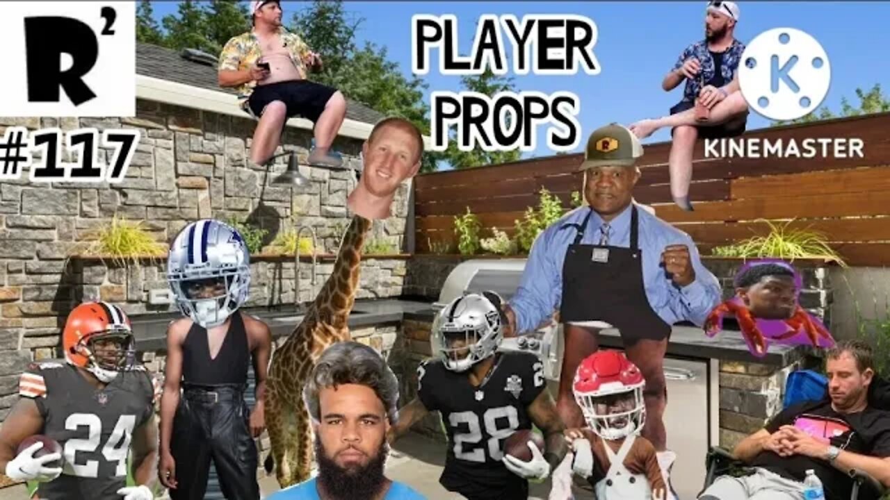 R2: Player props we are betting on! 10 each. Plus George Foreman fondles & a story about a bathroom!