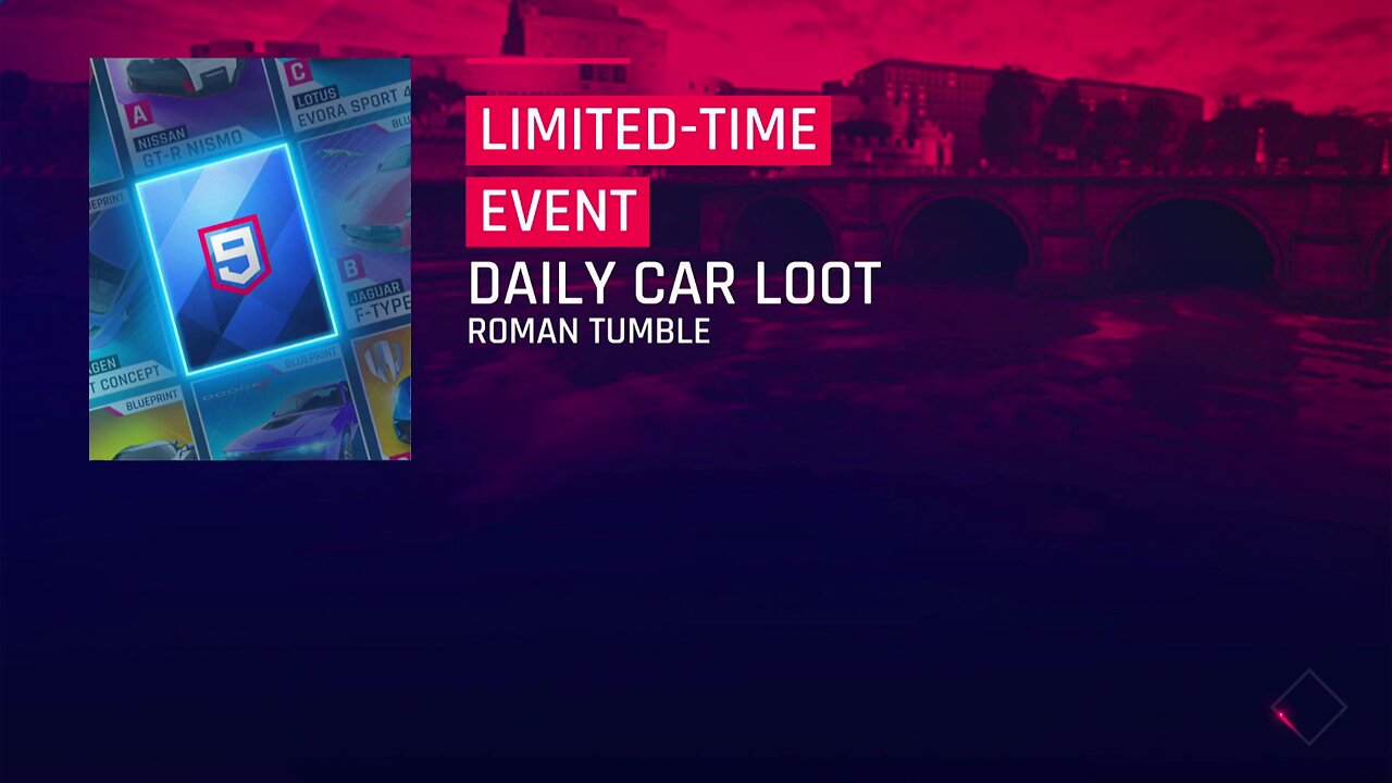 Asphalt 9 Legends - Daily Car Loot - Roman Tumble