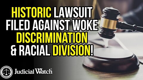 FITTON: HISTORIC LAWSUIT FILED against Woke Discrimination & Racial Division!