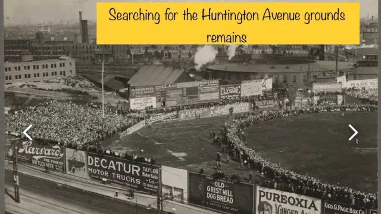 The Red Sox First Home Huntington Avenue Grounds - TWE 0377