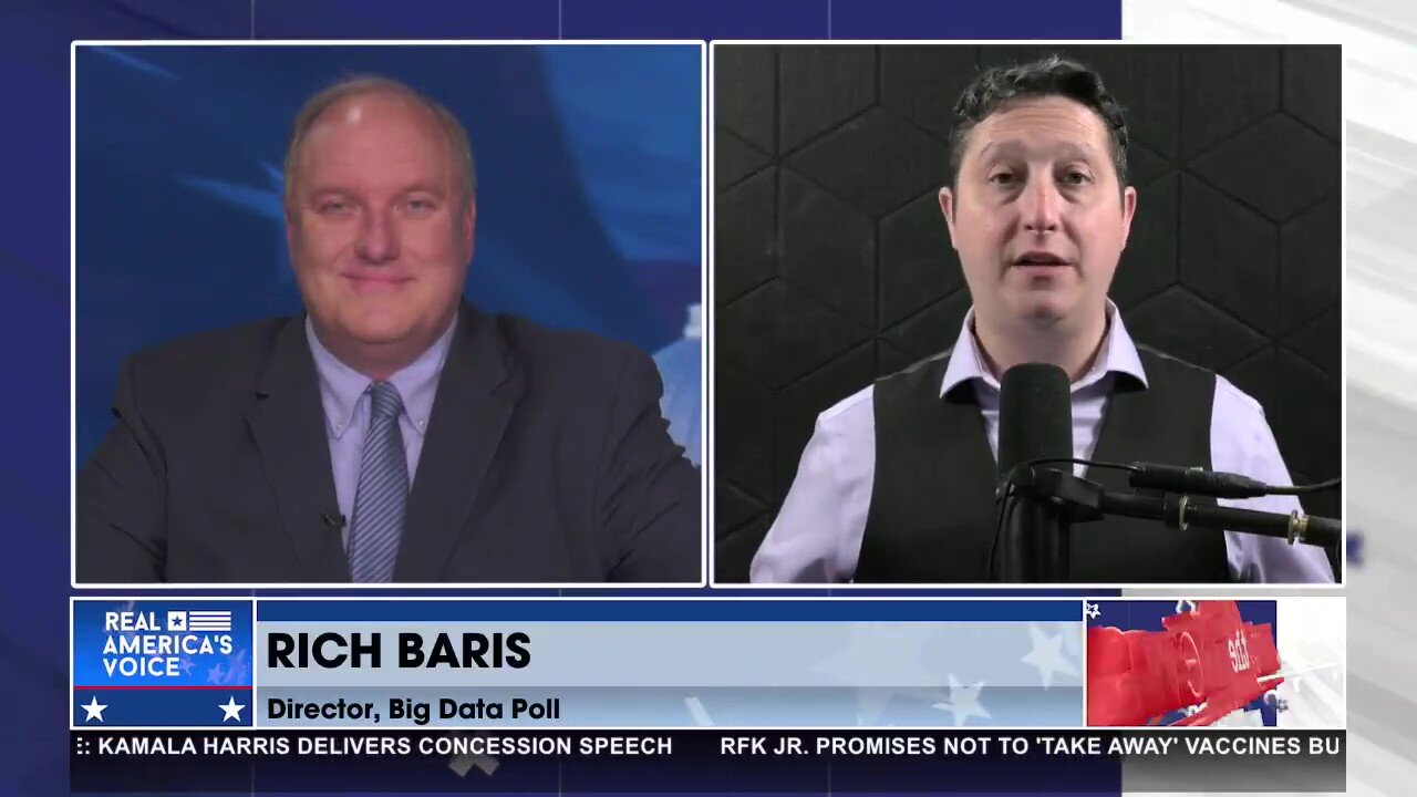 Rich Baris says Democrat voters weren’t ready to reward party for swapping Biden out for Harris