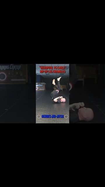 Heroes Training Center | Jiu-Jitsu & MMA Solo Drill "Hip-Up Triangles" | Yorktown Heights NY #Shorts