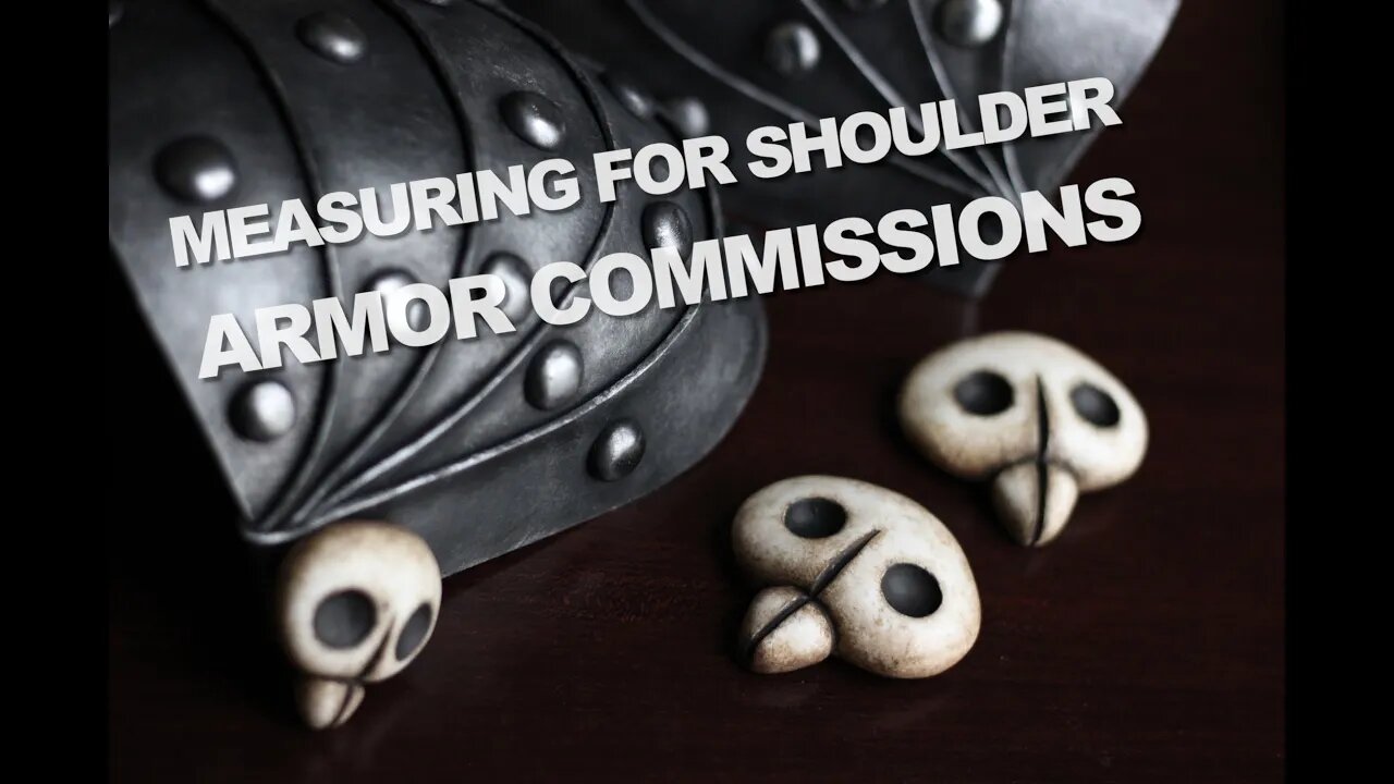 Measuring for Cosplay Shoulder Armor Commissions