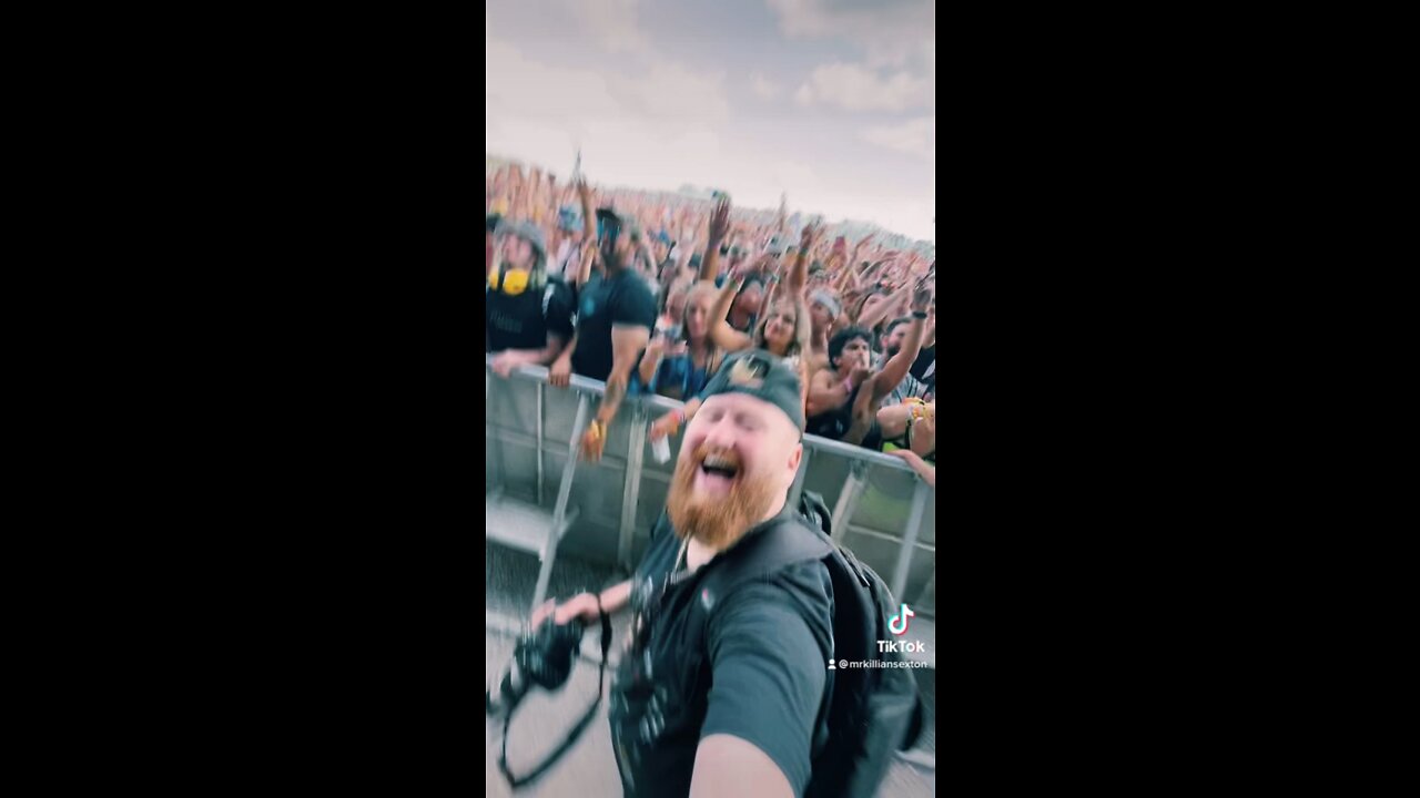 Best seat in the house at VELD Music Festival