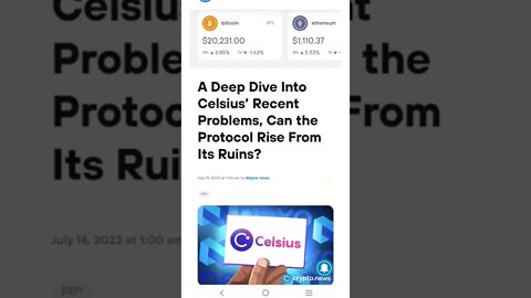 A Deep Dive Into Celsius’ Recent Problems #cryptomash #cryptomashnews #cryptonews