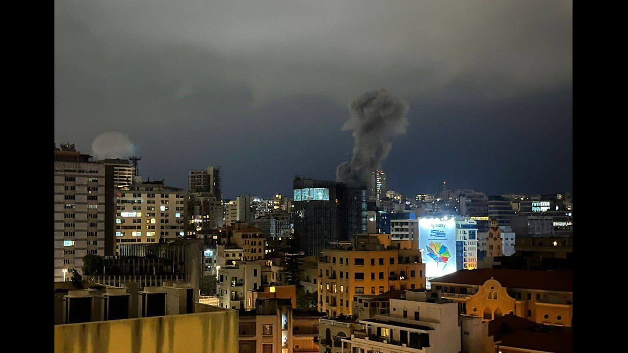 Initial report on an attack in the center of Beirut - more details if necessary.