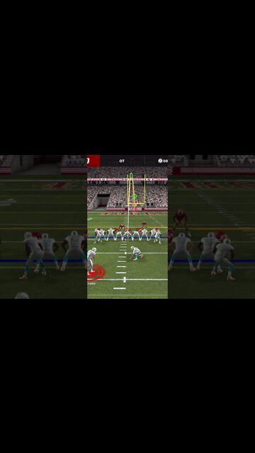 Packers Mason Crosby Overtime Field Goal Kick Gameplay - Madden NFL 22 Mobile Football