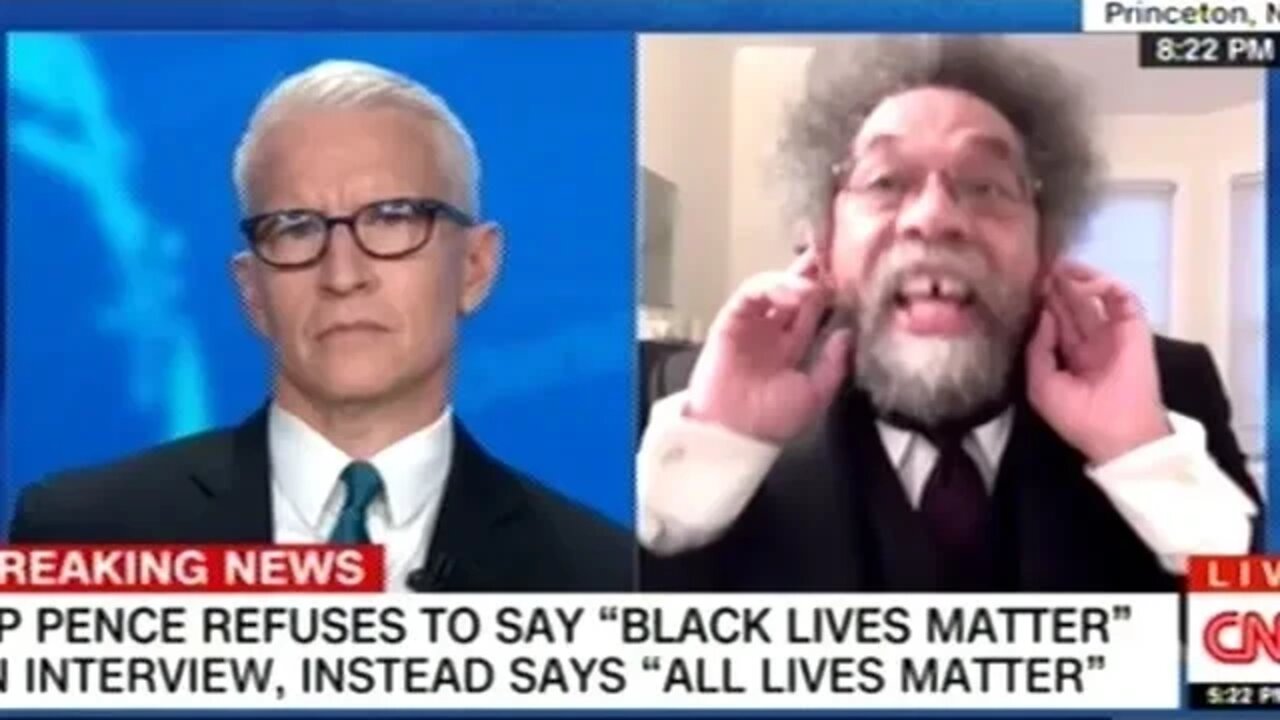 CORNEL WEST "LISTEN! MR PRESIDENT! WE WILL HAVE NO MORE OF THIS!"