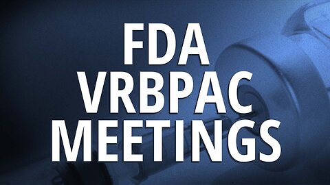 FDA VRBPAC Meeting | Influenza Vaccines, Avian Flu + Research Program Updates | Oct. 10