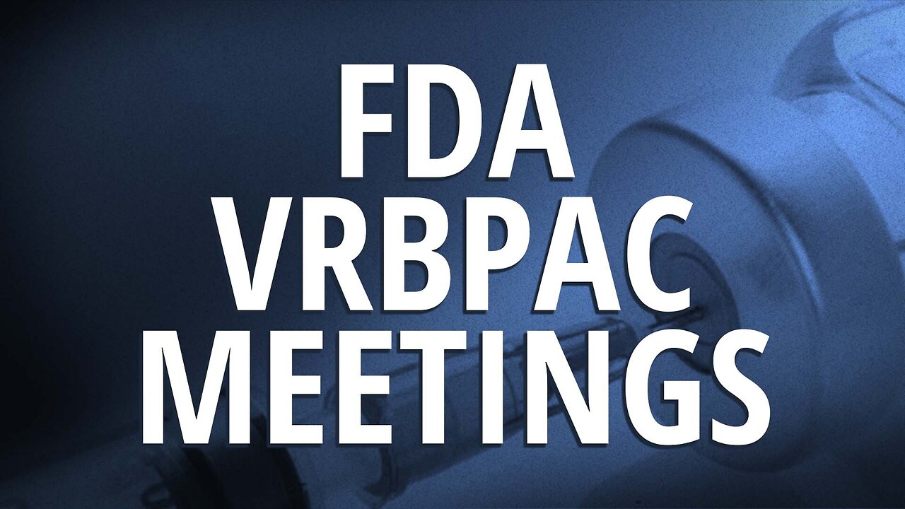 FDA VRBPAC Meeting | Influenza Vaccines, Avian Flu + Research Program Updates | Oct. 10