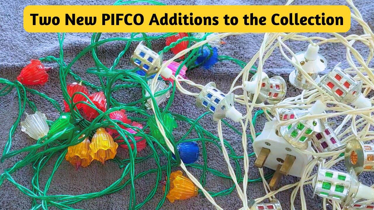 Unboxing Two Sets of PIFCO Christmas Lights