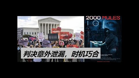 罗诉韦德案判决泄漏，时机巧合 - 20220503