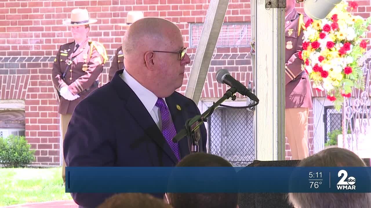 Gov. Hogan, Maryland State Police honor law enforcement officers killed in line of duty