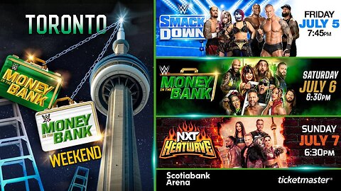 WWE MONEY I THE BANK 2024, NXT HEATWAVE 2024 & SMACKDOWN IN TORONTO : GET HYPED (w/ JAKE DeMARCO)