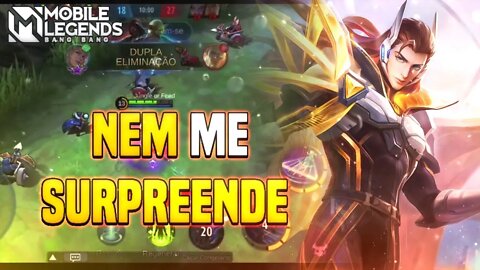 ISSO É OQ ACONTECE QUANDO CAI DOIS ÉPICOS NO TIME, O GG MAIS RIDICULO | LANCELOT GAMEPLAY | MLBB