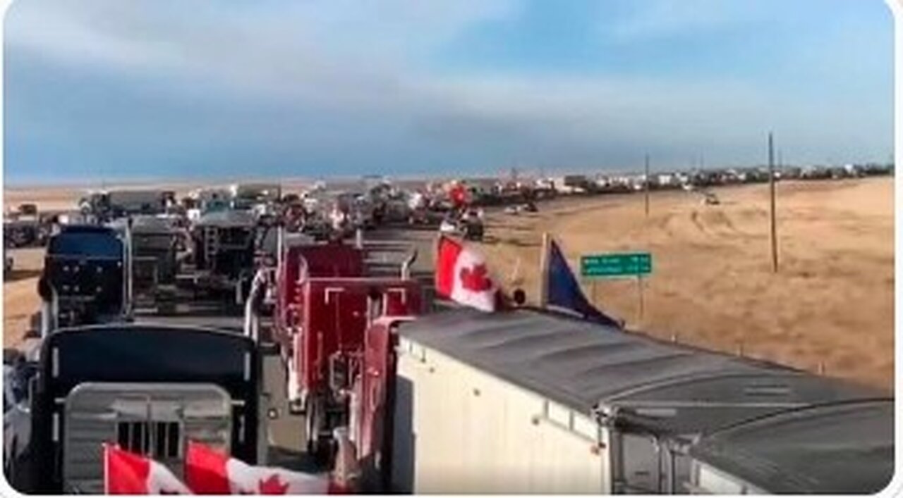 The Psyop Sideshow Comes to Town - Fake/Staged Trucker Convoy (February 2022)